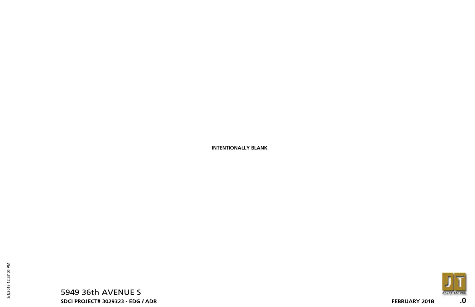 Design review proposal for 5949 36th Ave S