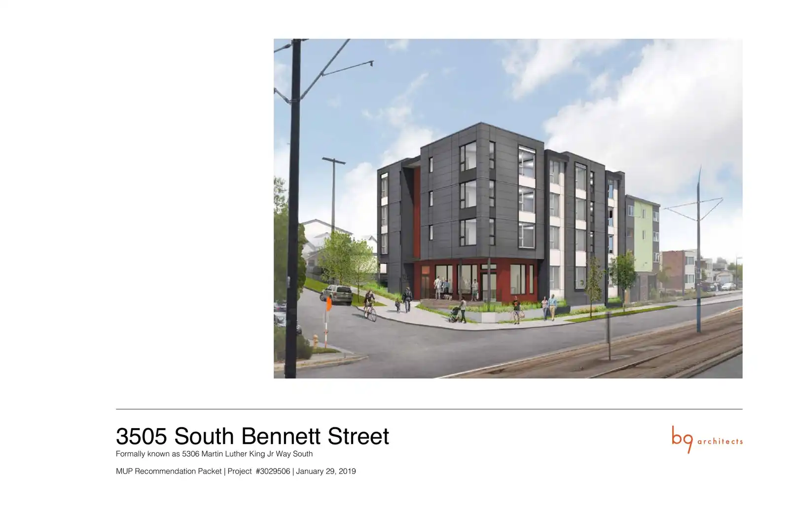 Design review proposal for 3505 S Bennett St