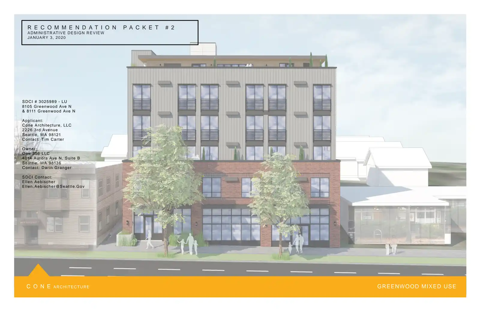 Design review proposal for 8105 Greenwood Ave N