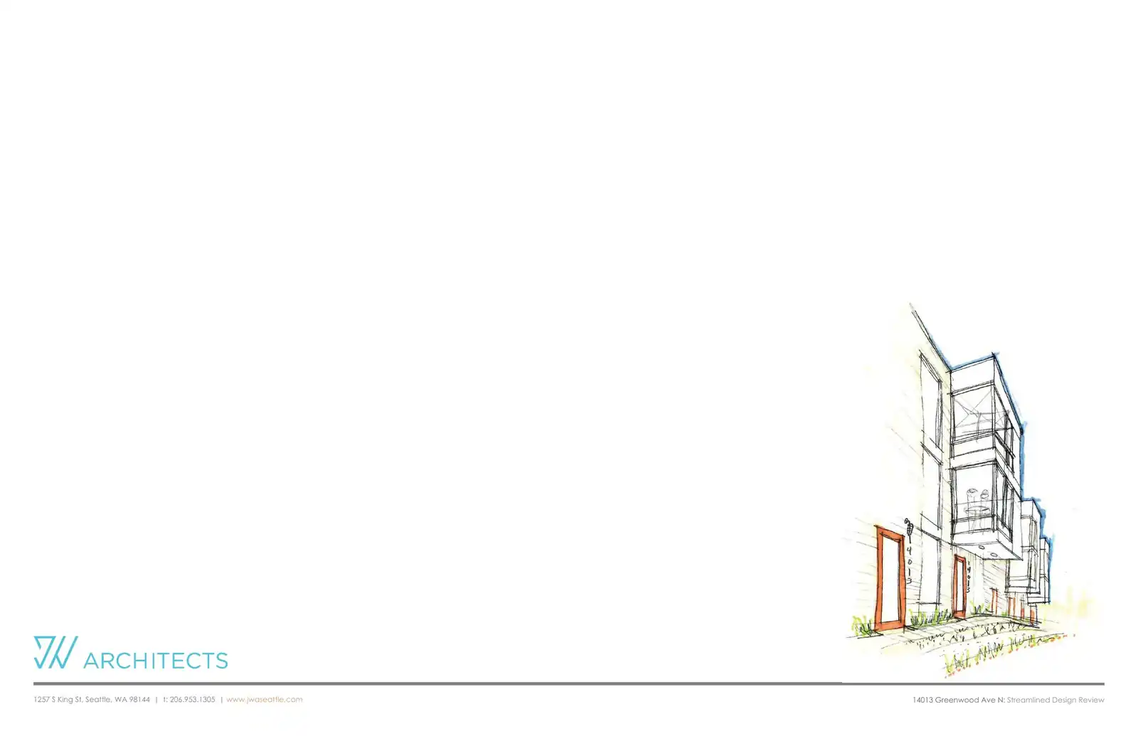 Design review proposal for 14013 Greenwood Ave N