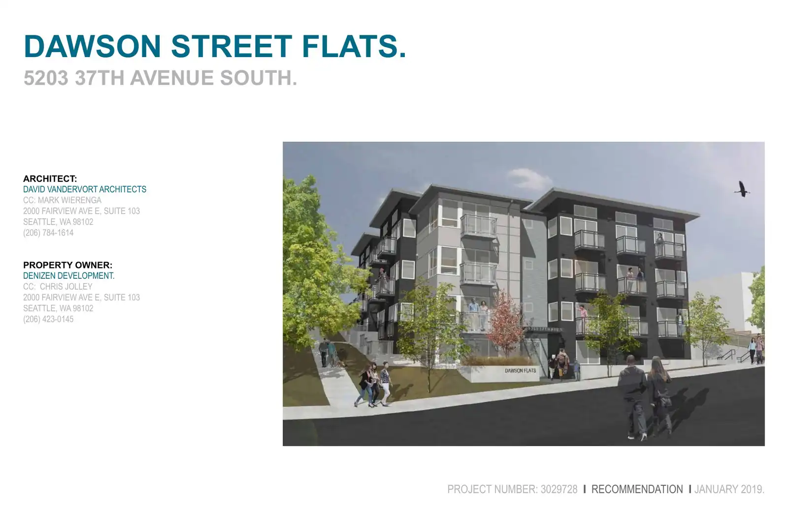 Design review proposal for 5203 37th Ave S
