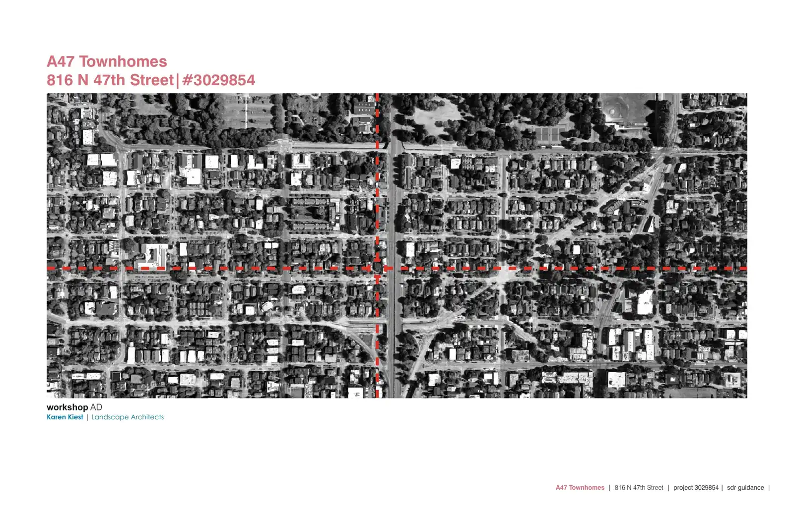 Design review proposal for 816 N 47th St