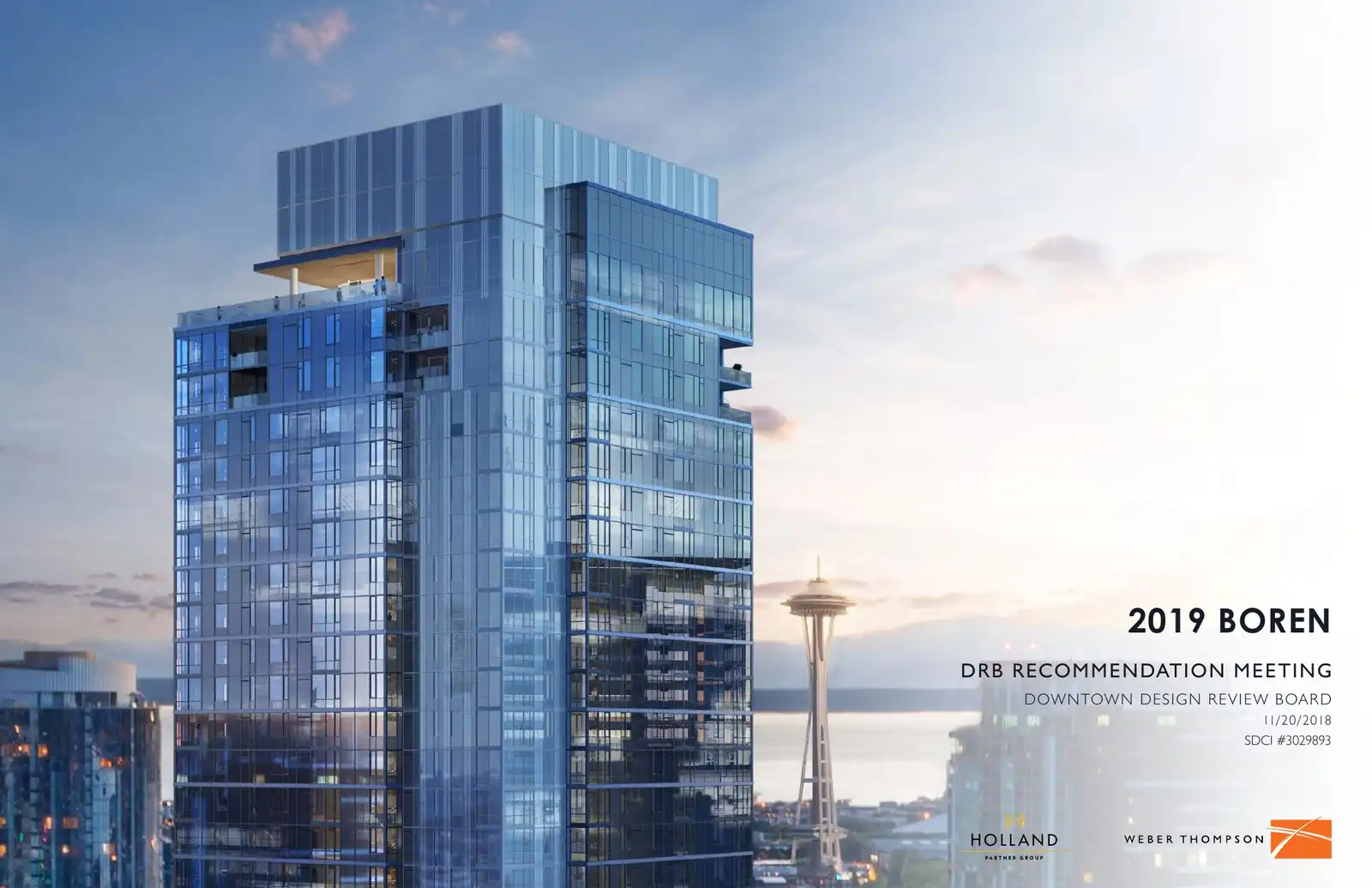 Design review proposal for 2019 Boren Ave