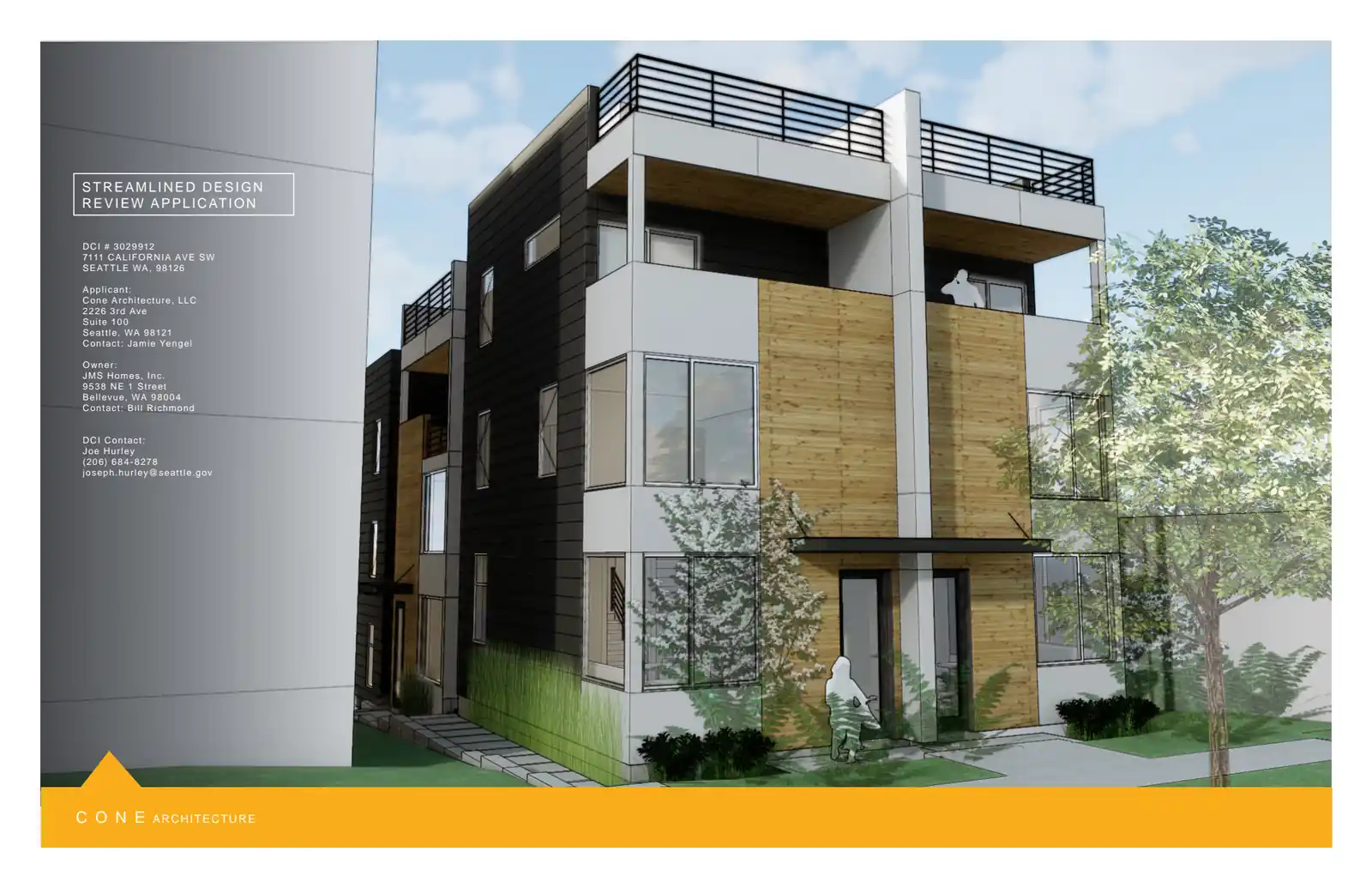 Design review proposal for 7111 California Ave SW