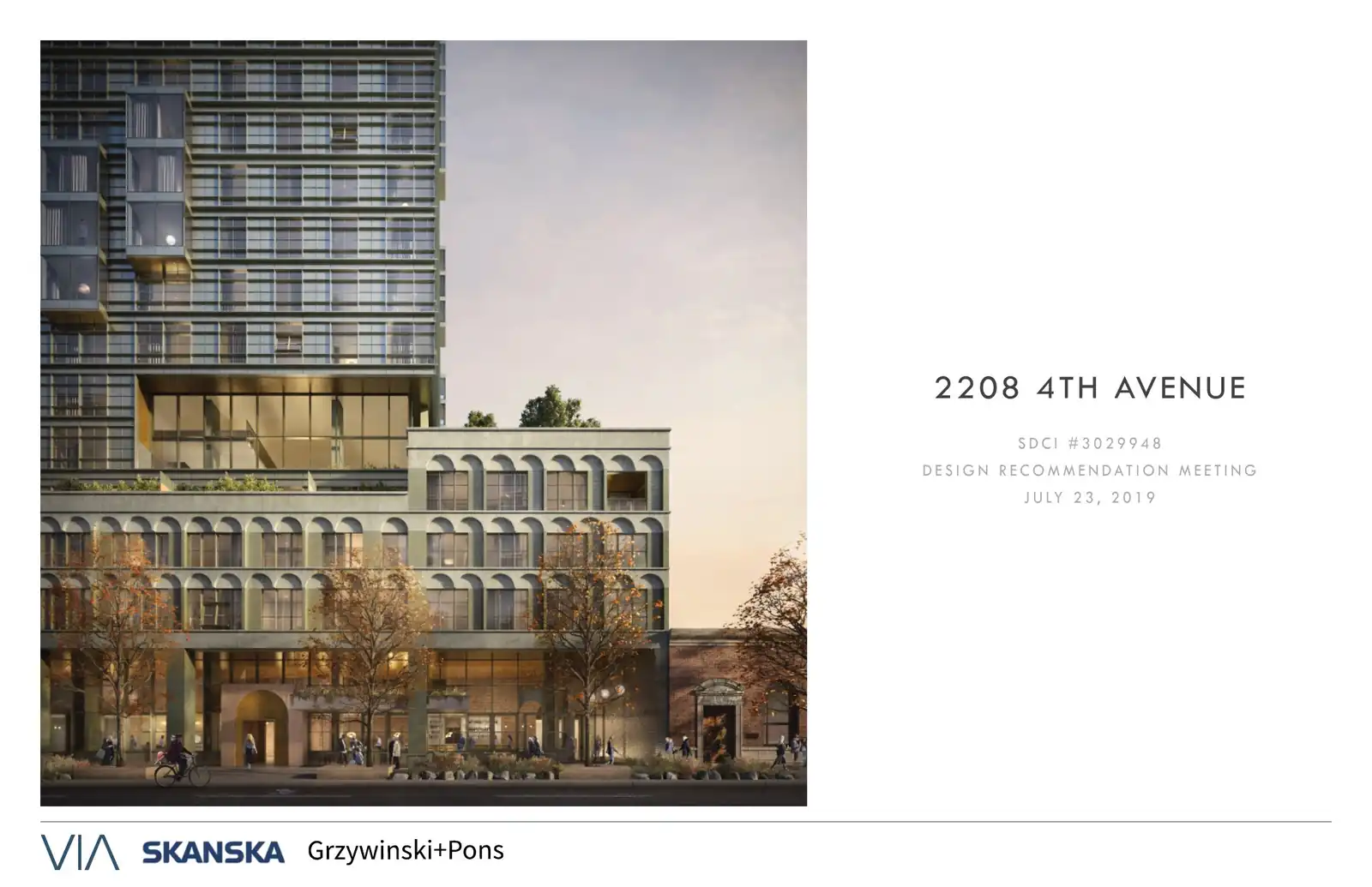 Design review proposal for 2208 4th Ave