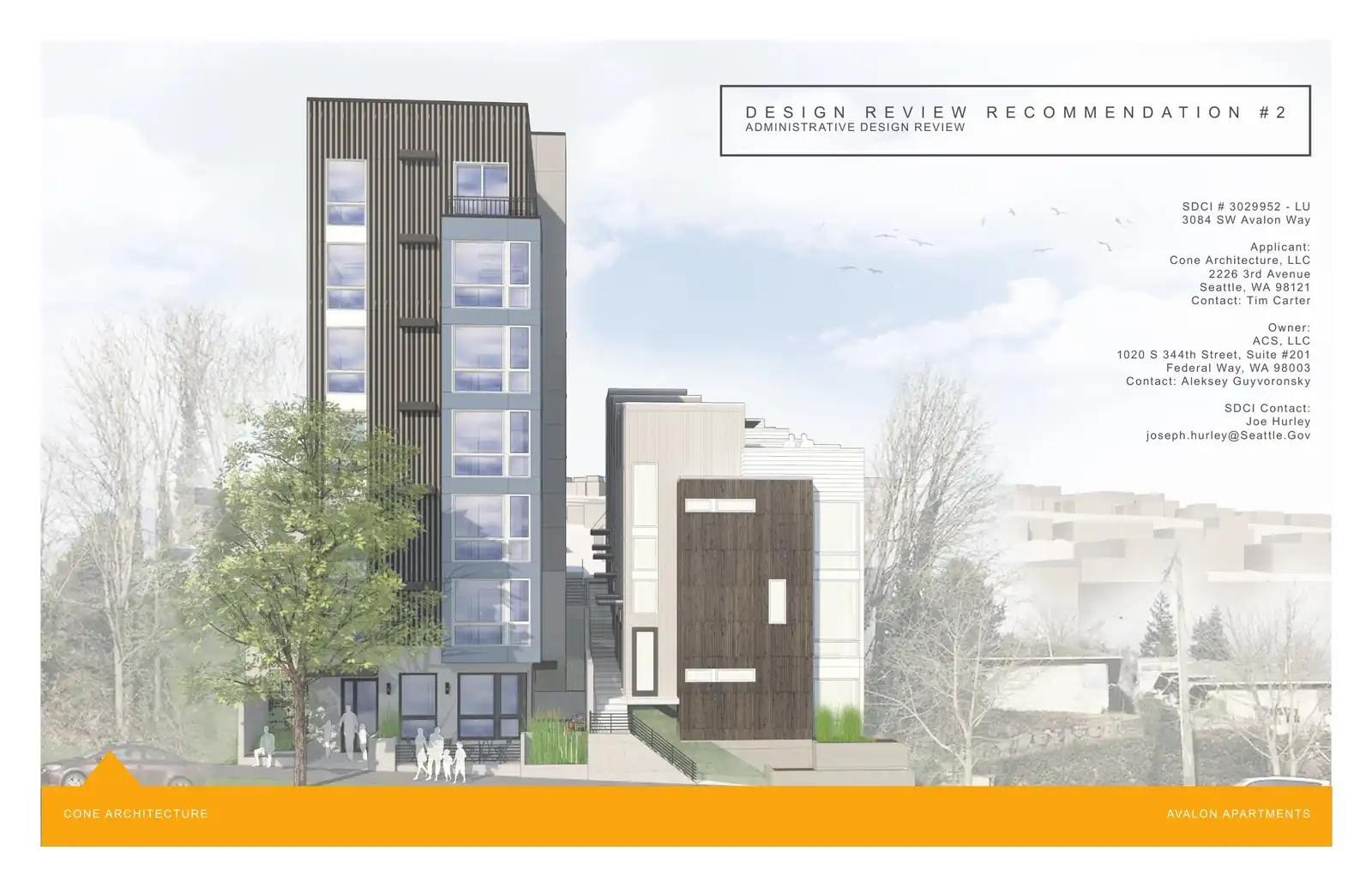 Design review proposal for 3084 SW Avalon Way