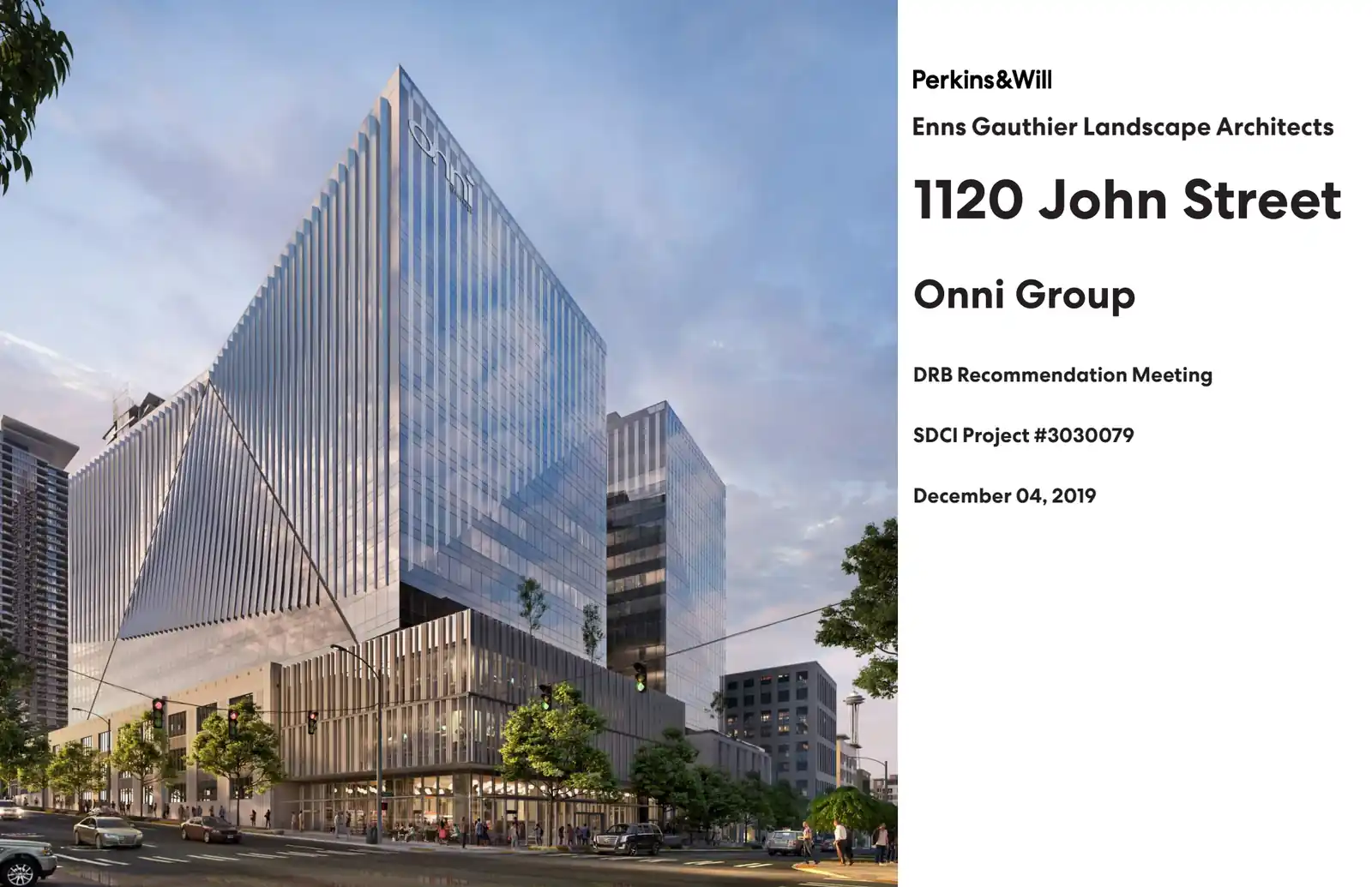 Design review proposal for 1120 John St