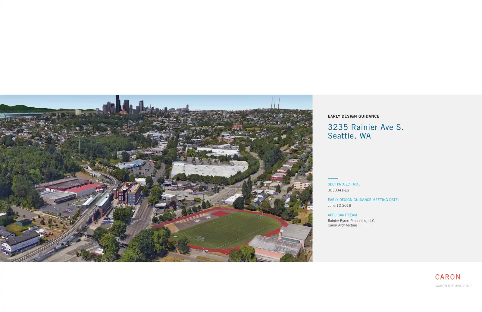 Design review proposal for 3235 Rainier Ave S