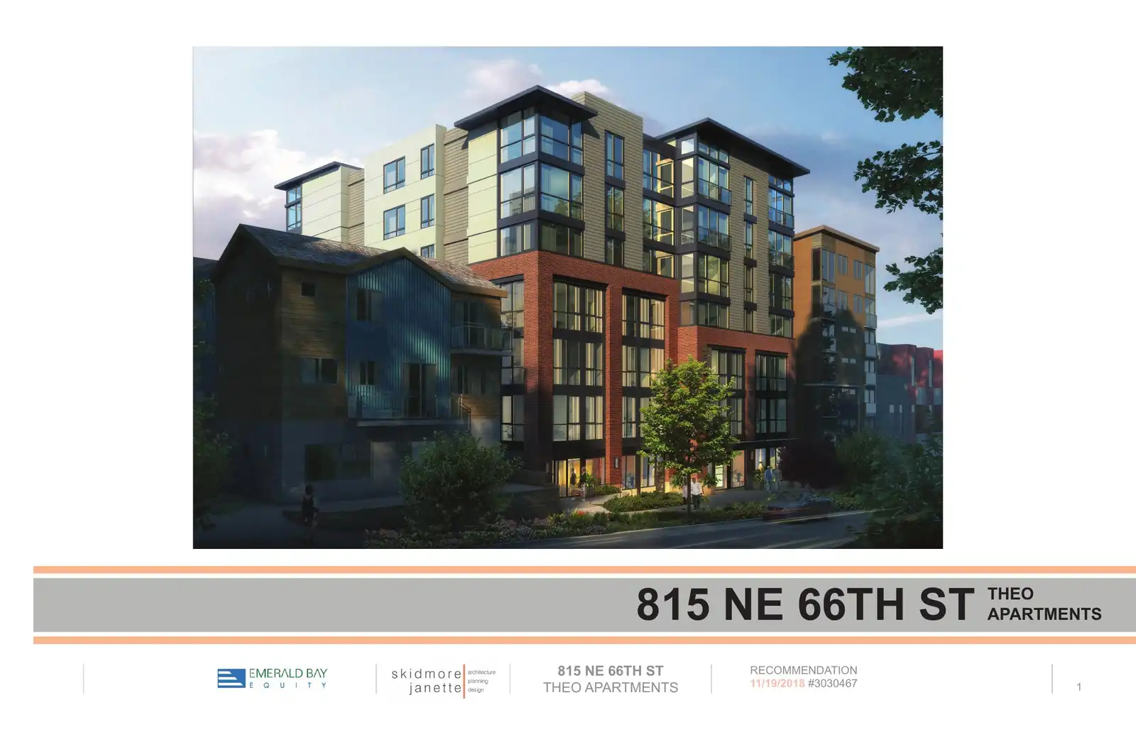 Design review proposal for 815 NE 66th St