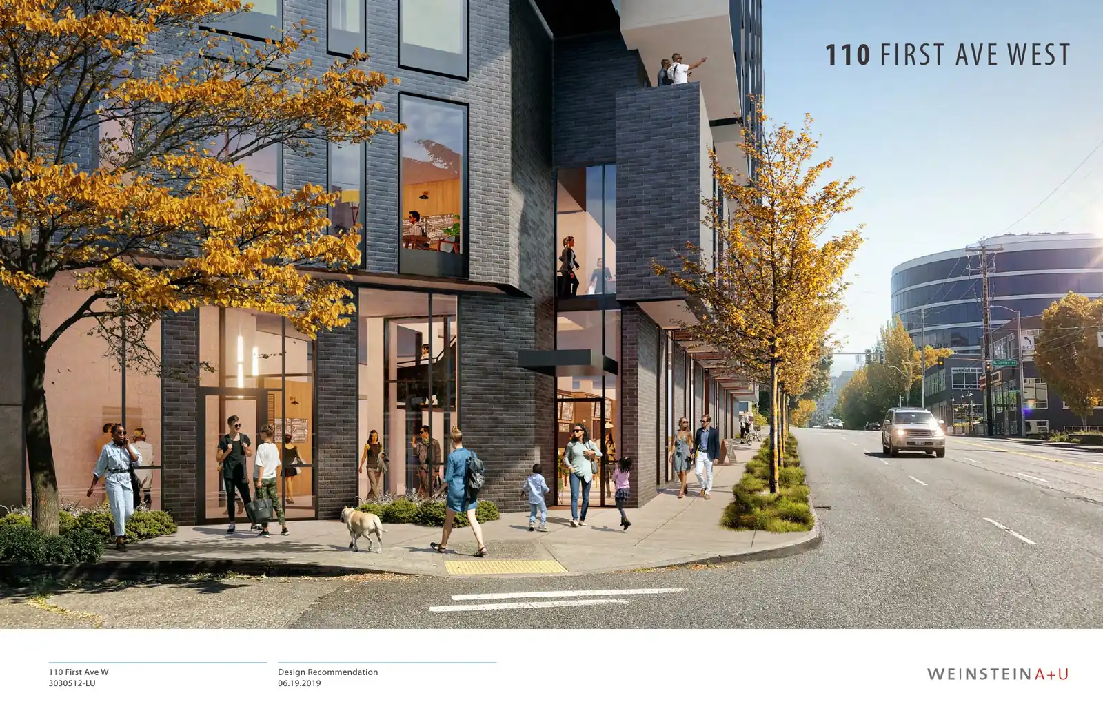 Design review proposal for 110 1st Ave W