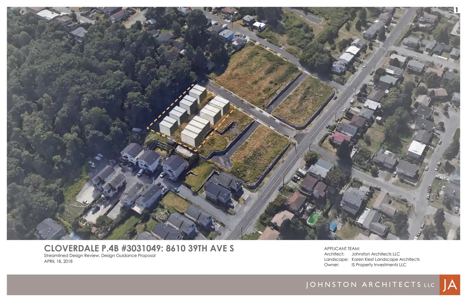 Design review proposal for 8610 39th Ave S