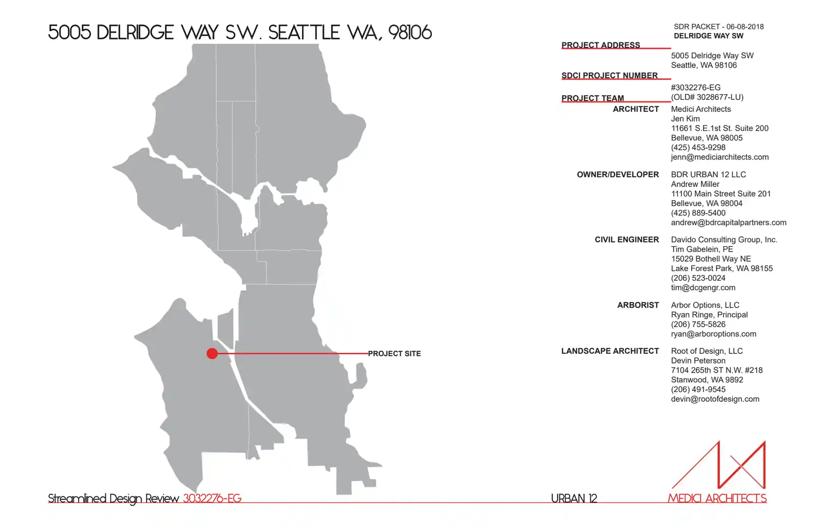 Design review proposal for 5005 Delridge Way SW