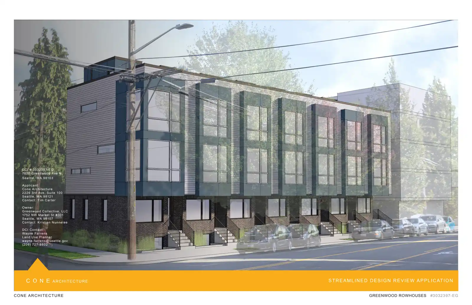 Design review proposal for 7020 Greenwood Ave N