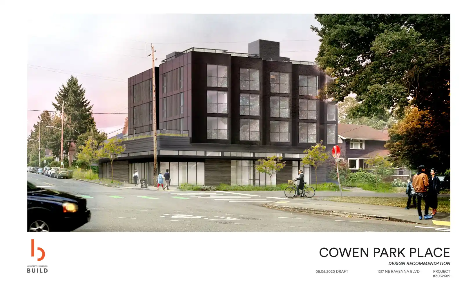 Design review proposal for 1217 NE Ravenna Blvd
