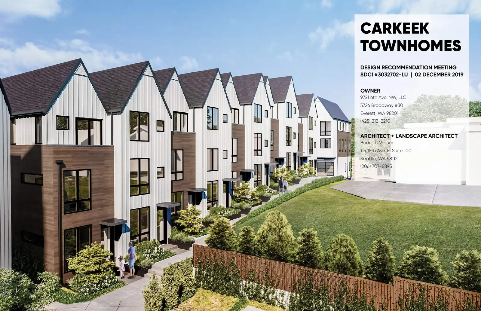 Design review proposal for 9721 6th Ave NW