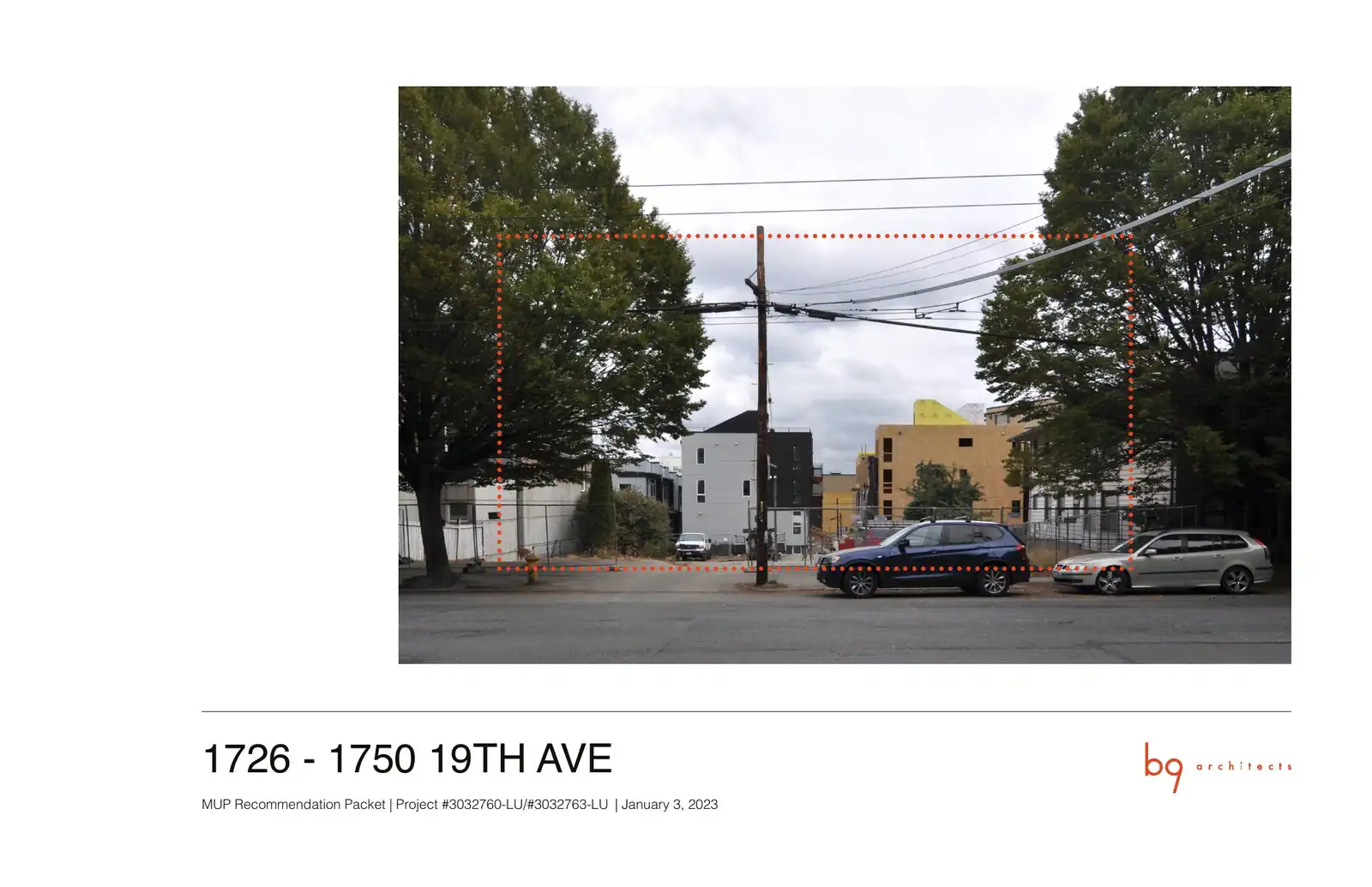 Design review proposal for 1750 19th Ave