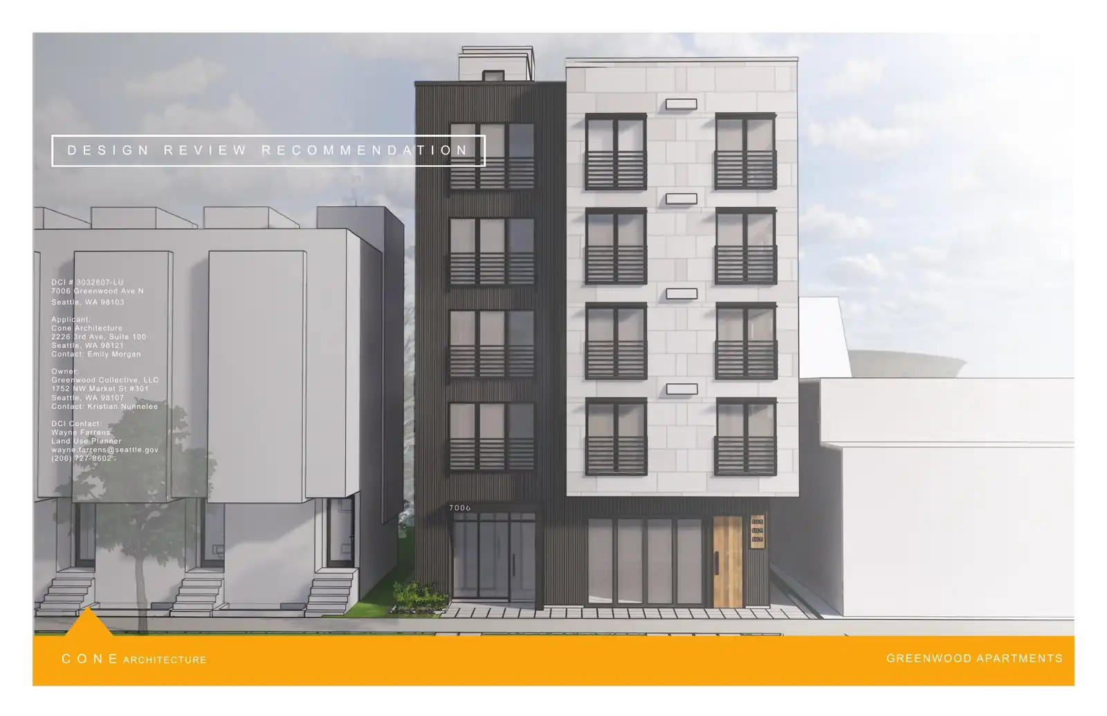 Design review proposal for 7006 Greenwood Ave N