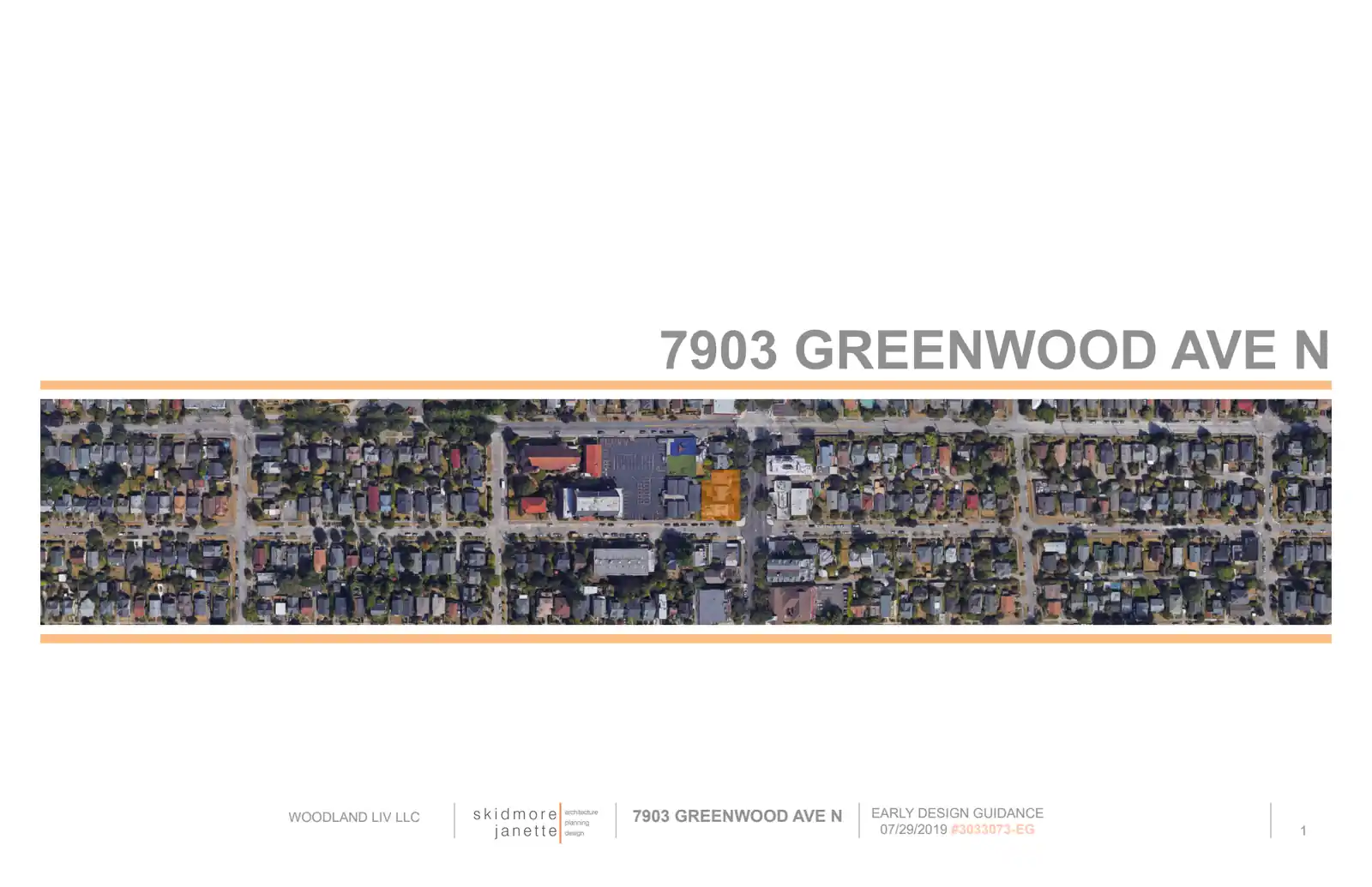 Design review proposal for 7903 Greenwood Ave N