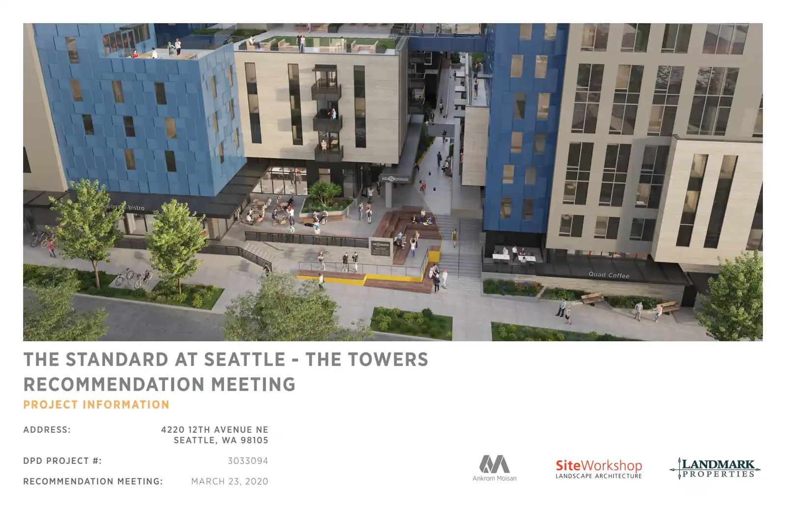 Design review proposal for 4220 12th Ave NE