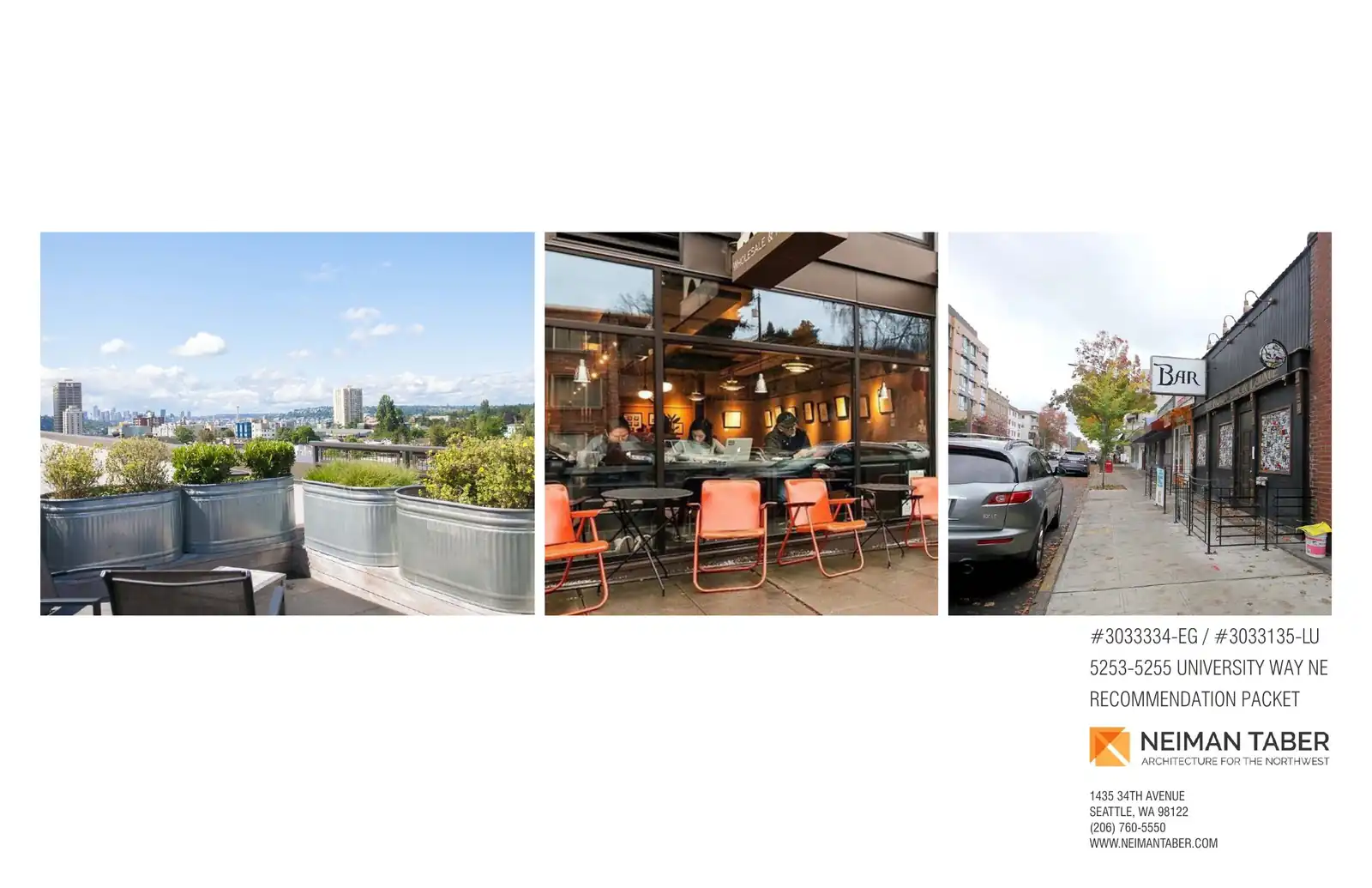 Design review proposal for 5253 University Way NE