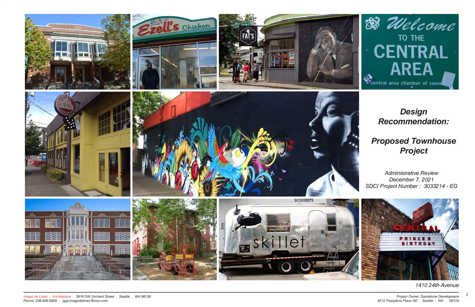 Design review proposal for 1410 24th Ave