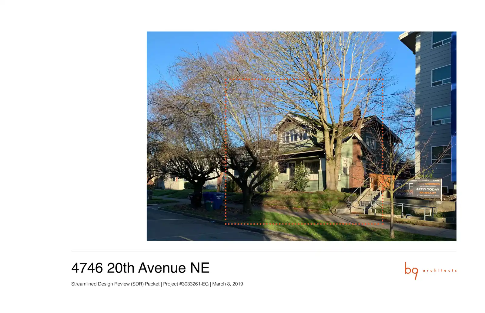 Design review proposal for 4746 20th Ave NE