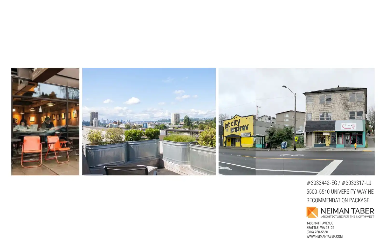 Design review proposal for 5500 University Way NE