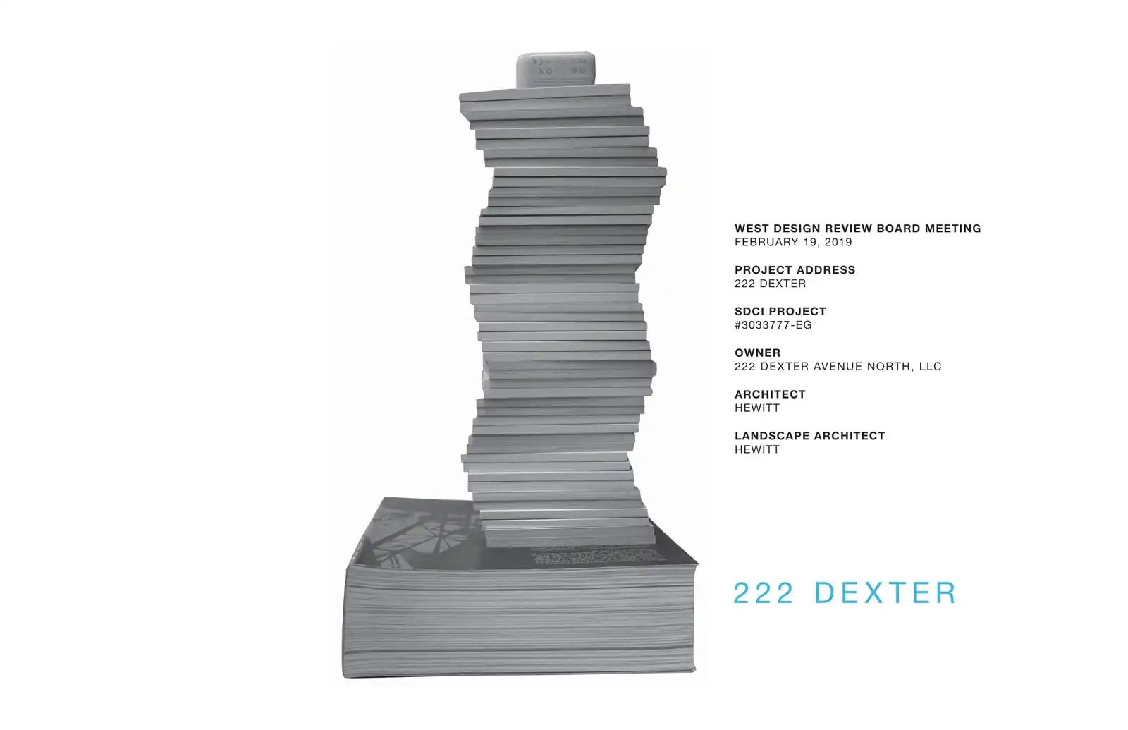 Design review proposal for 222 Dexter Ave N