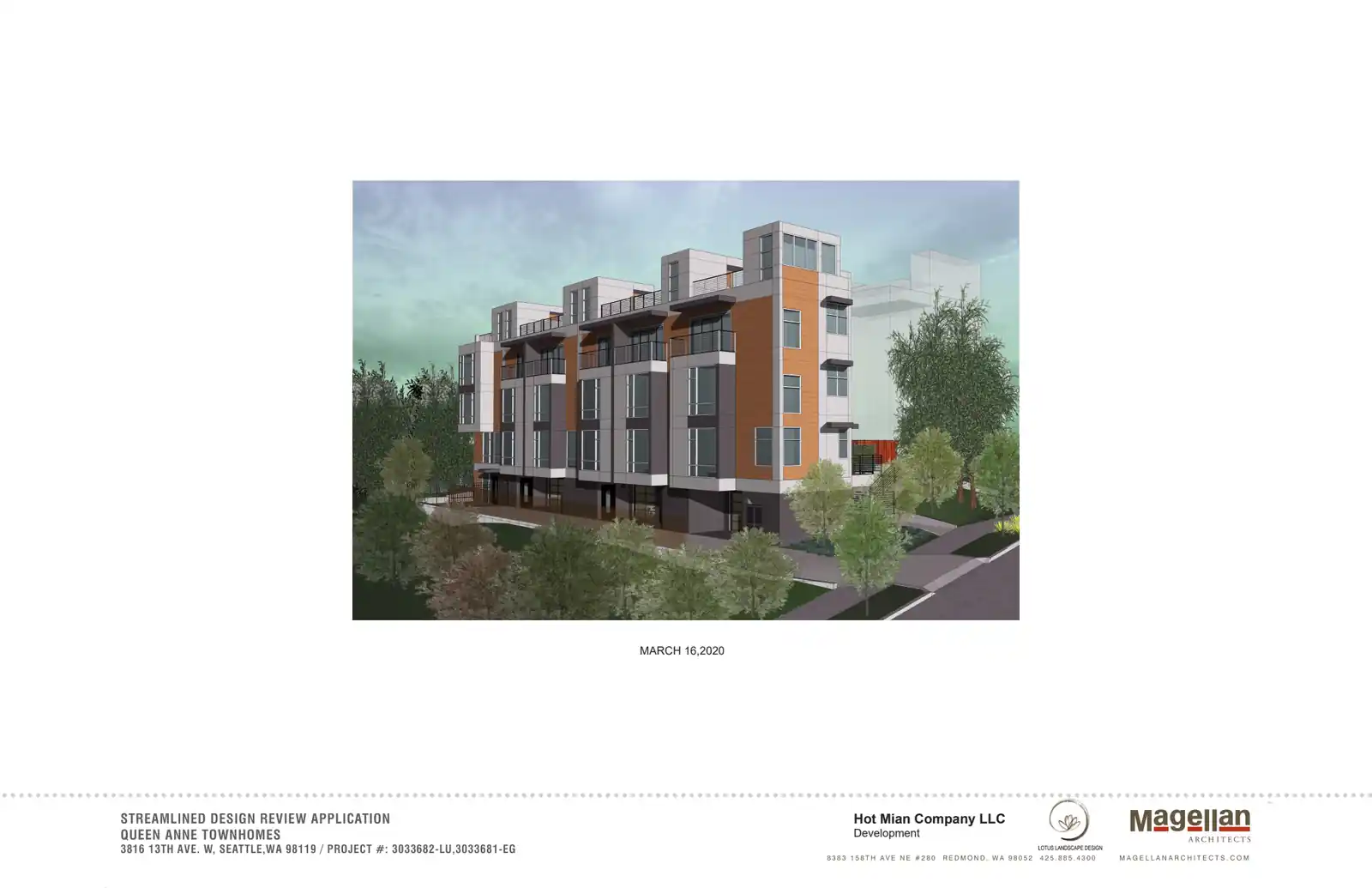 Design review proposal for 3816 13th Ave W