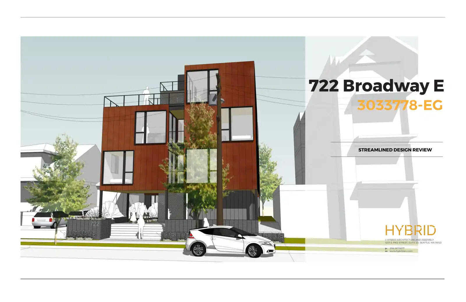 Design review proposal for 722 Broadway E