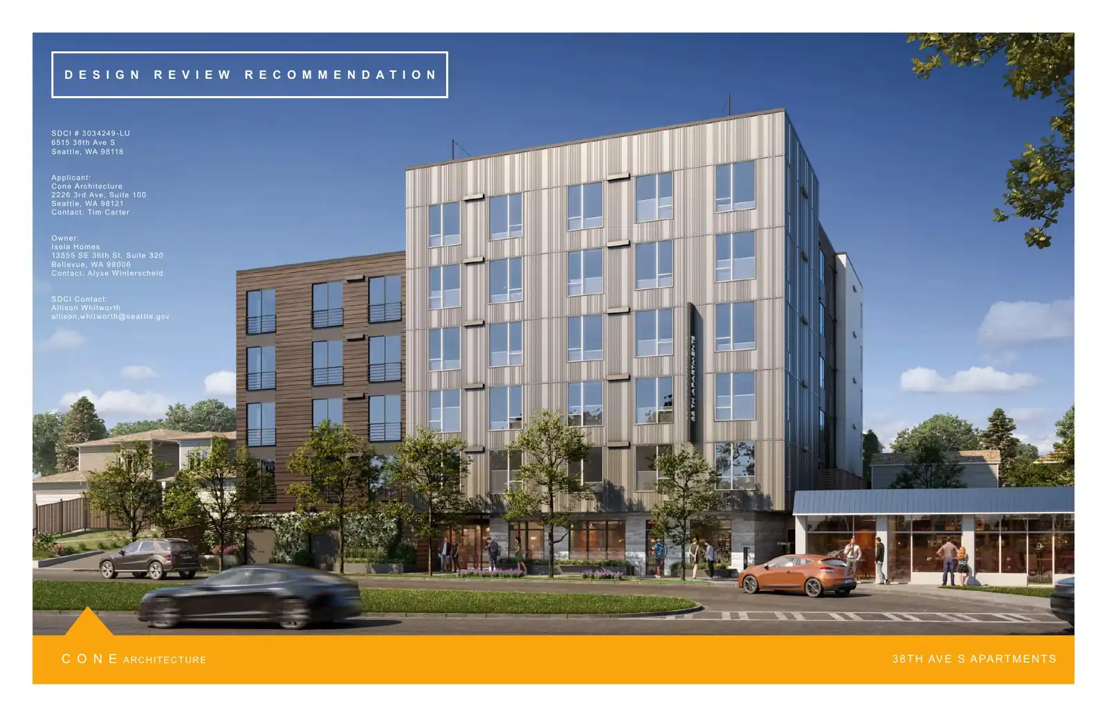 Design review proposal for 6515 38th Ave S