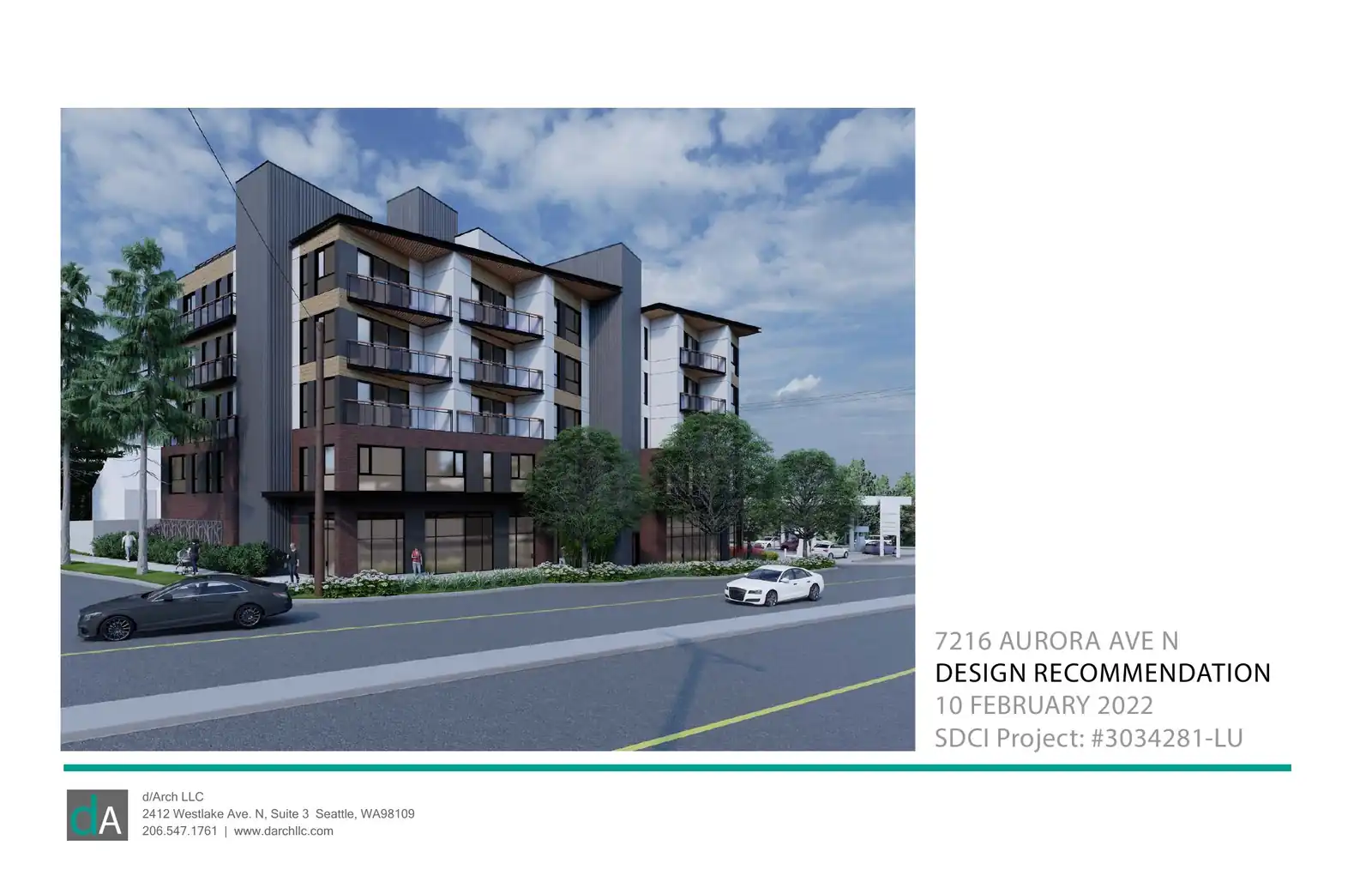 Design review proposal for 7216 Aurora Ave N