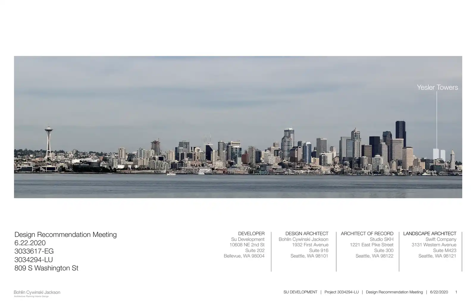 Design review proposal for 803 S Washington St
