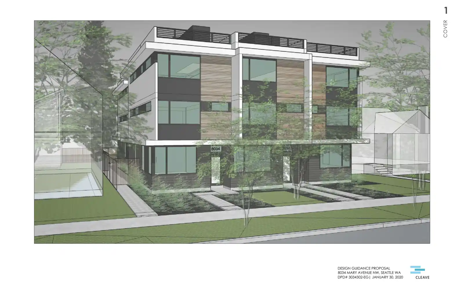 Design review proposal for 8034 Mary Ave NW