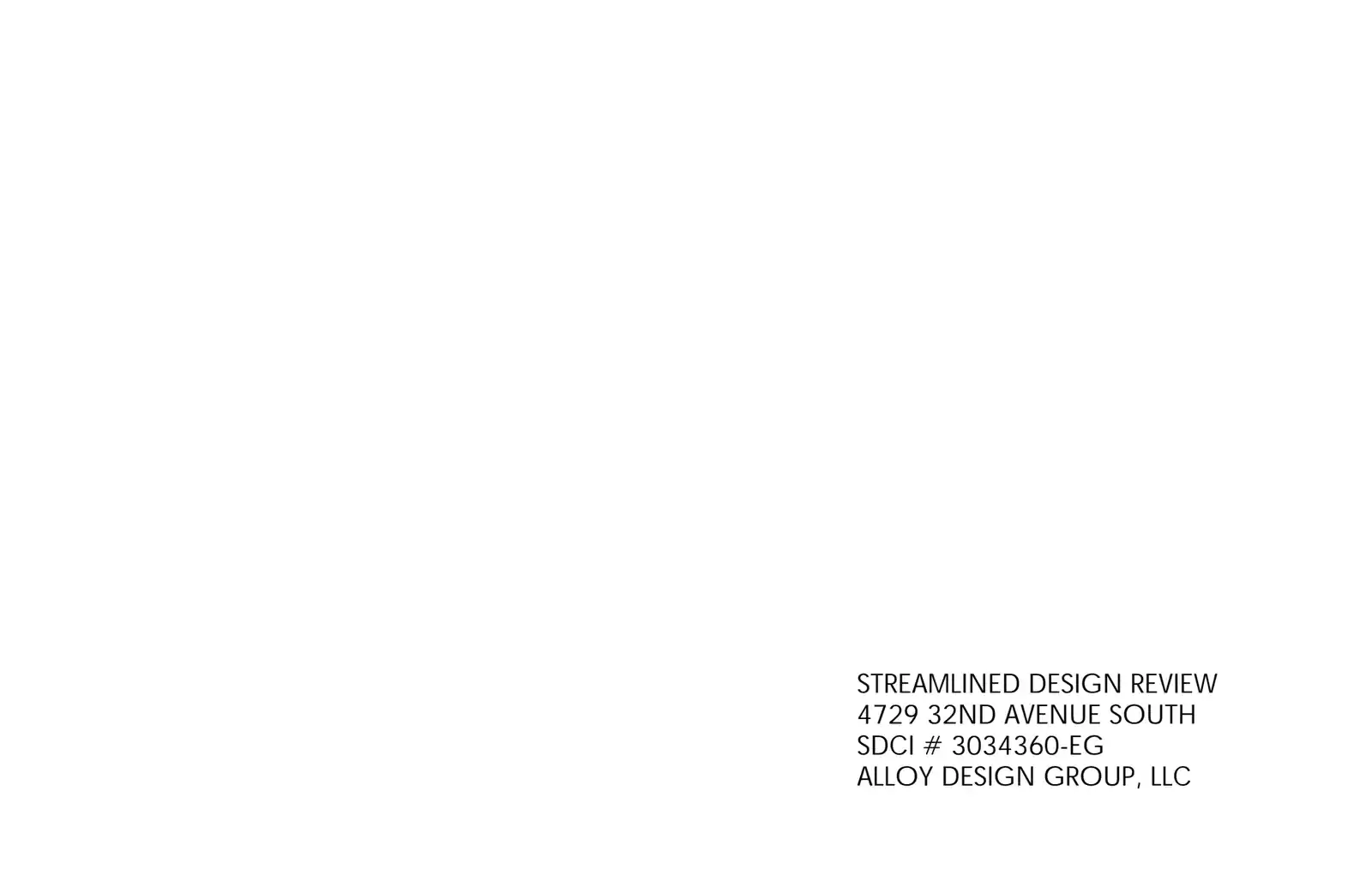 Design review proposal for 4729 32nd Ave S