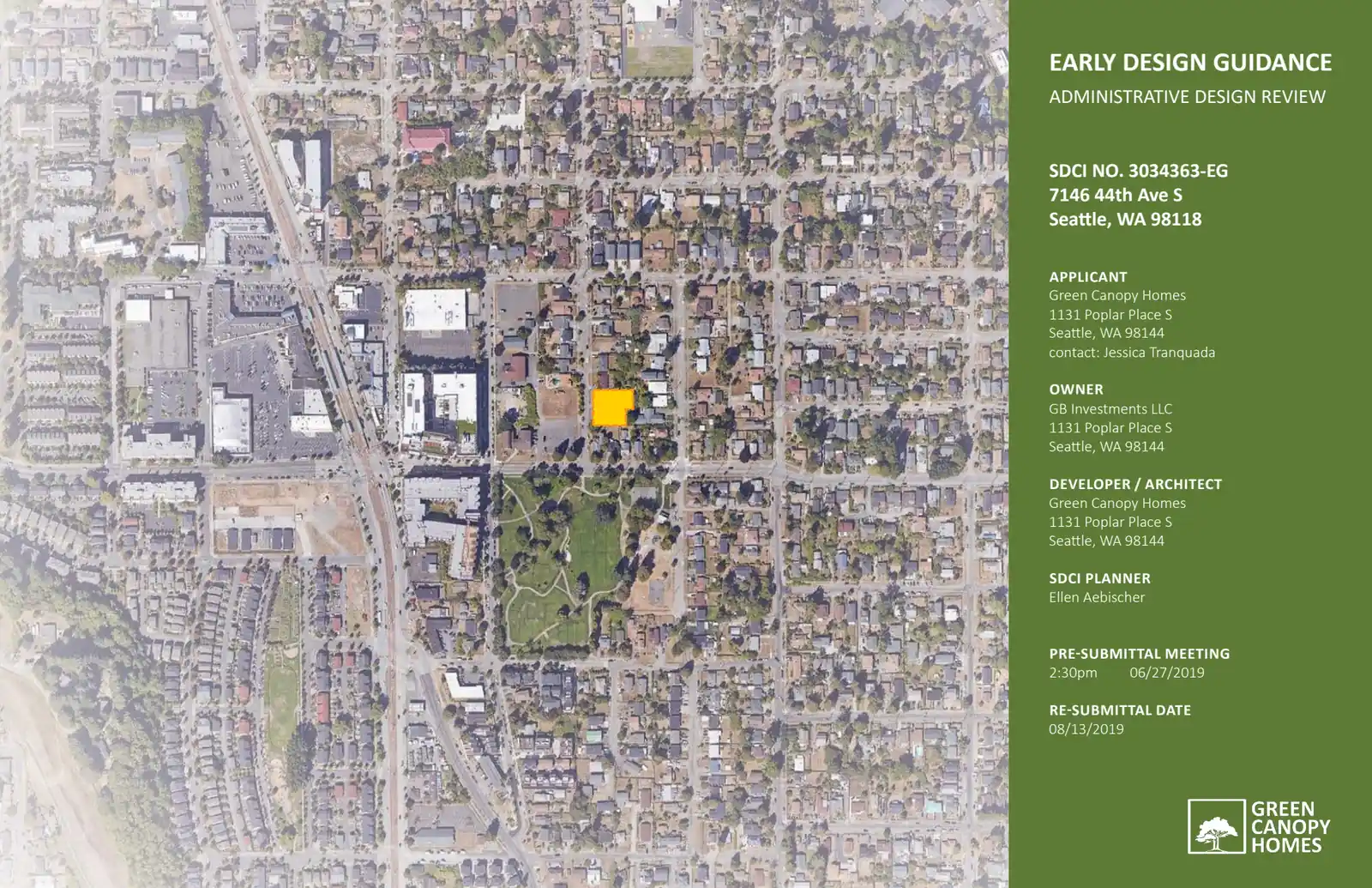 Design review proposal for 7146 44th Ave S