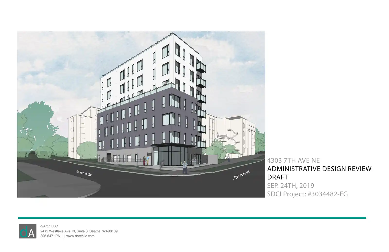 Design review proposal for 4303 7th Ave NE
