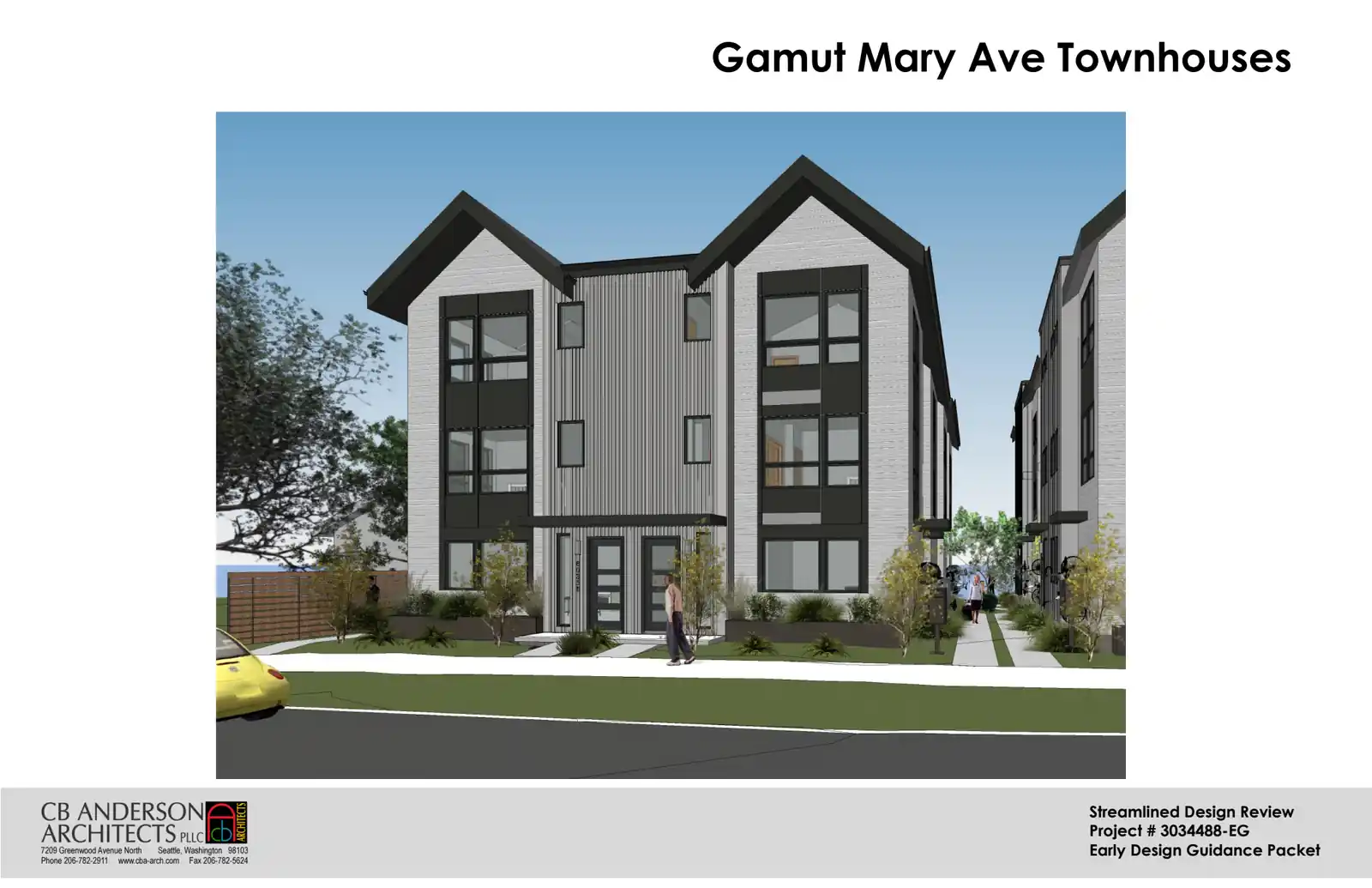 Design review proposal for 8035 Mary Ave NW
