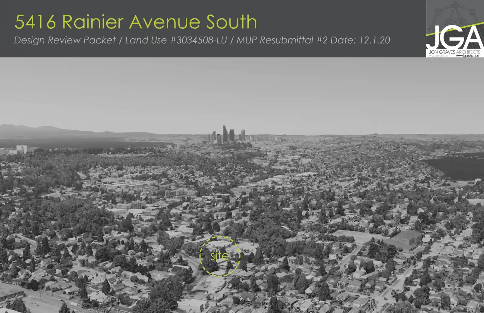 Design review proposal for 5416 Rainier Ave S