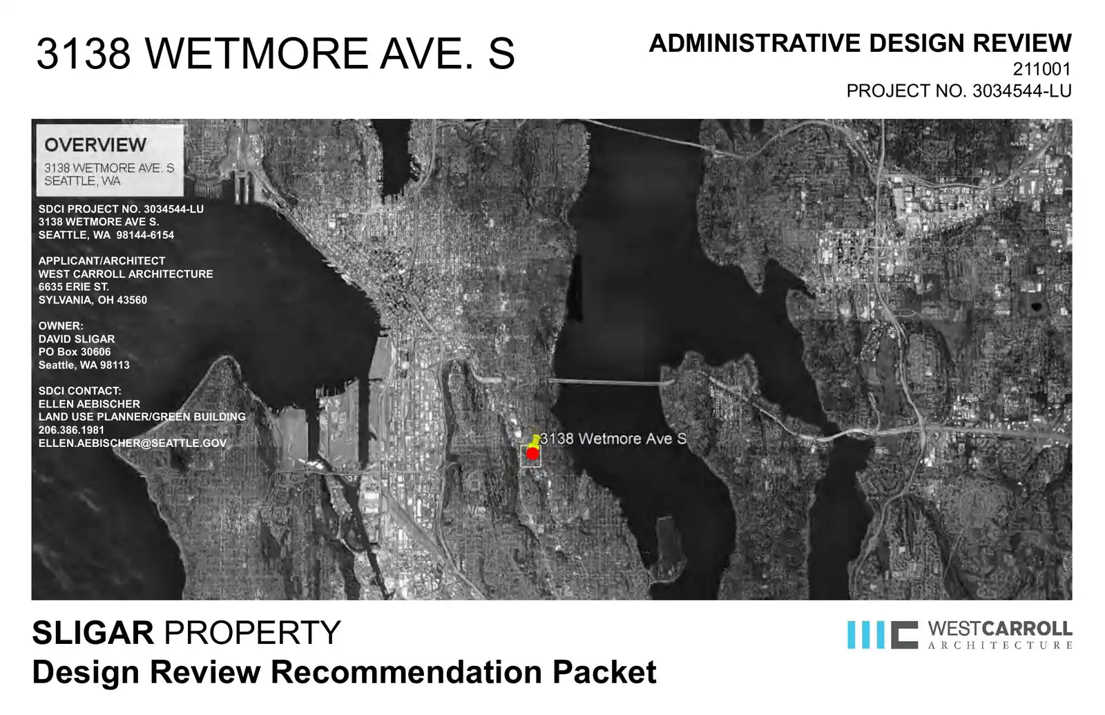 Design review proposal for 3138 Wetmore Ave S
