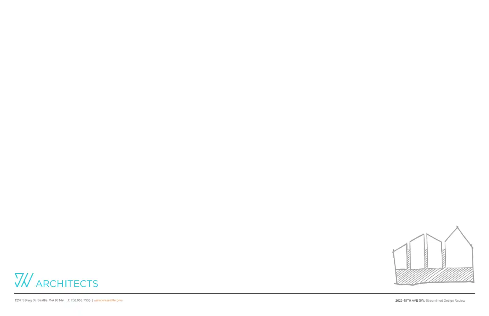 Design review proposal for 2626 45th Ave SW