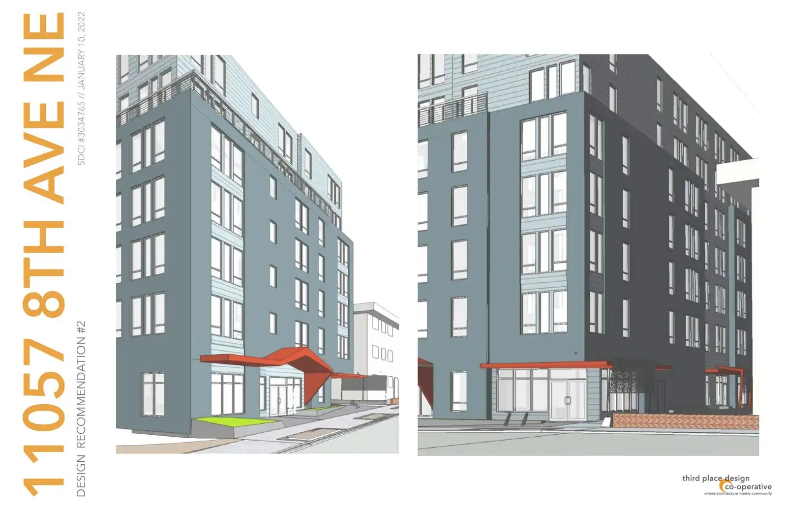 Design review proposal for 11057 8th Ave NE