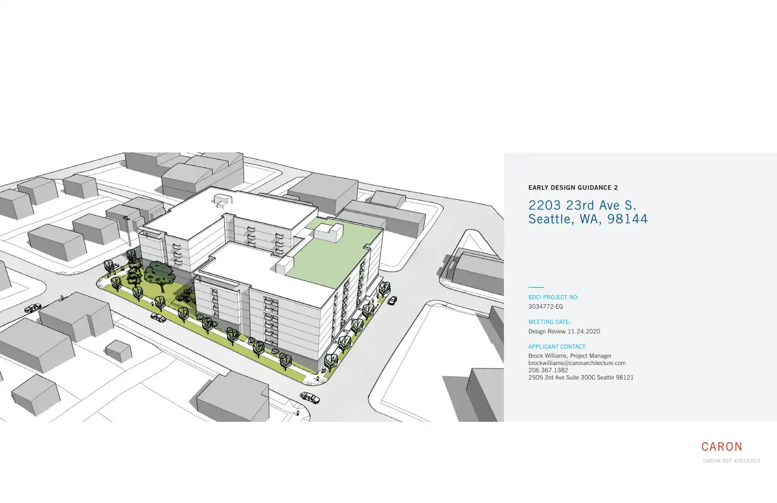 Design review proposal for 2203 23rd Ave S