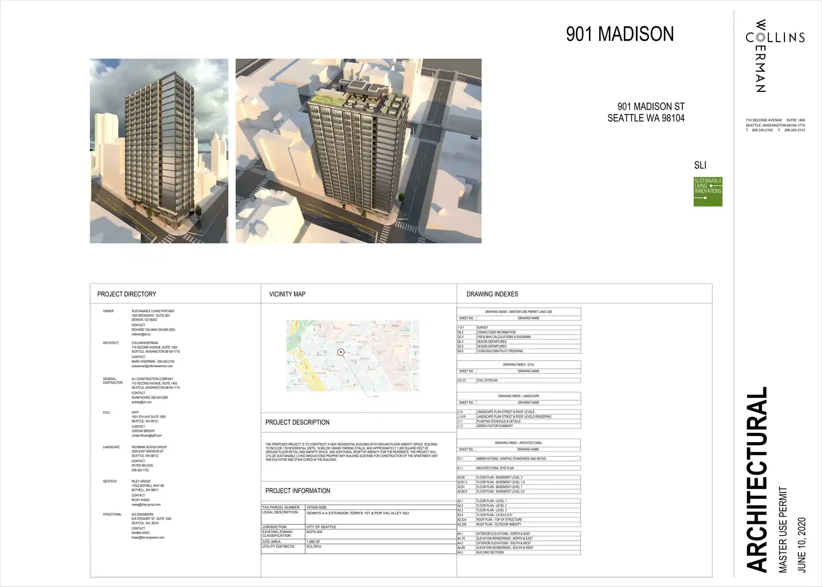 Design review proposal for 901 Madison St