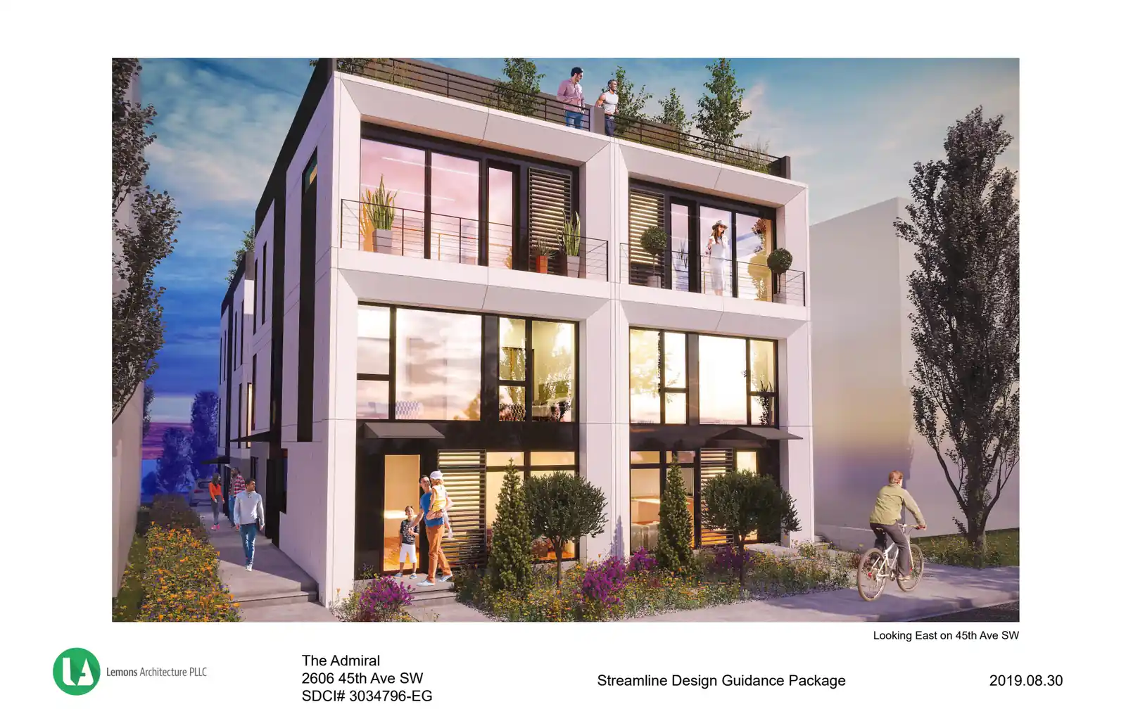 Design review proposal for 2606 45th Ave SW