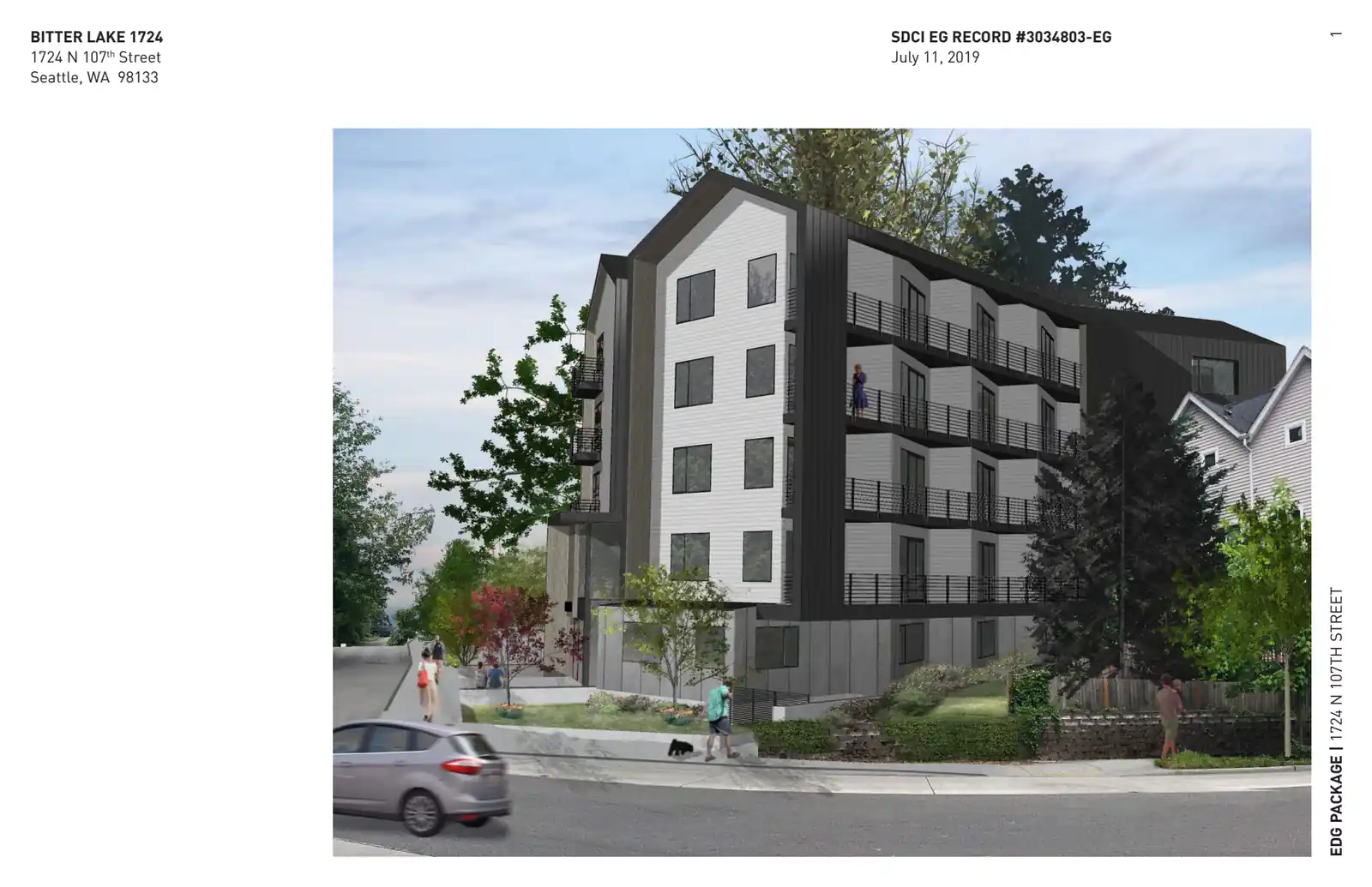 Design review proposal for 1724 N 107th St