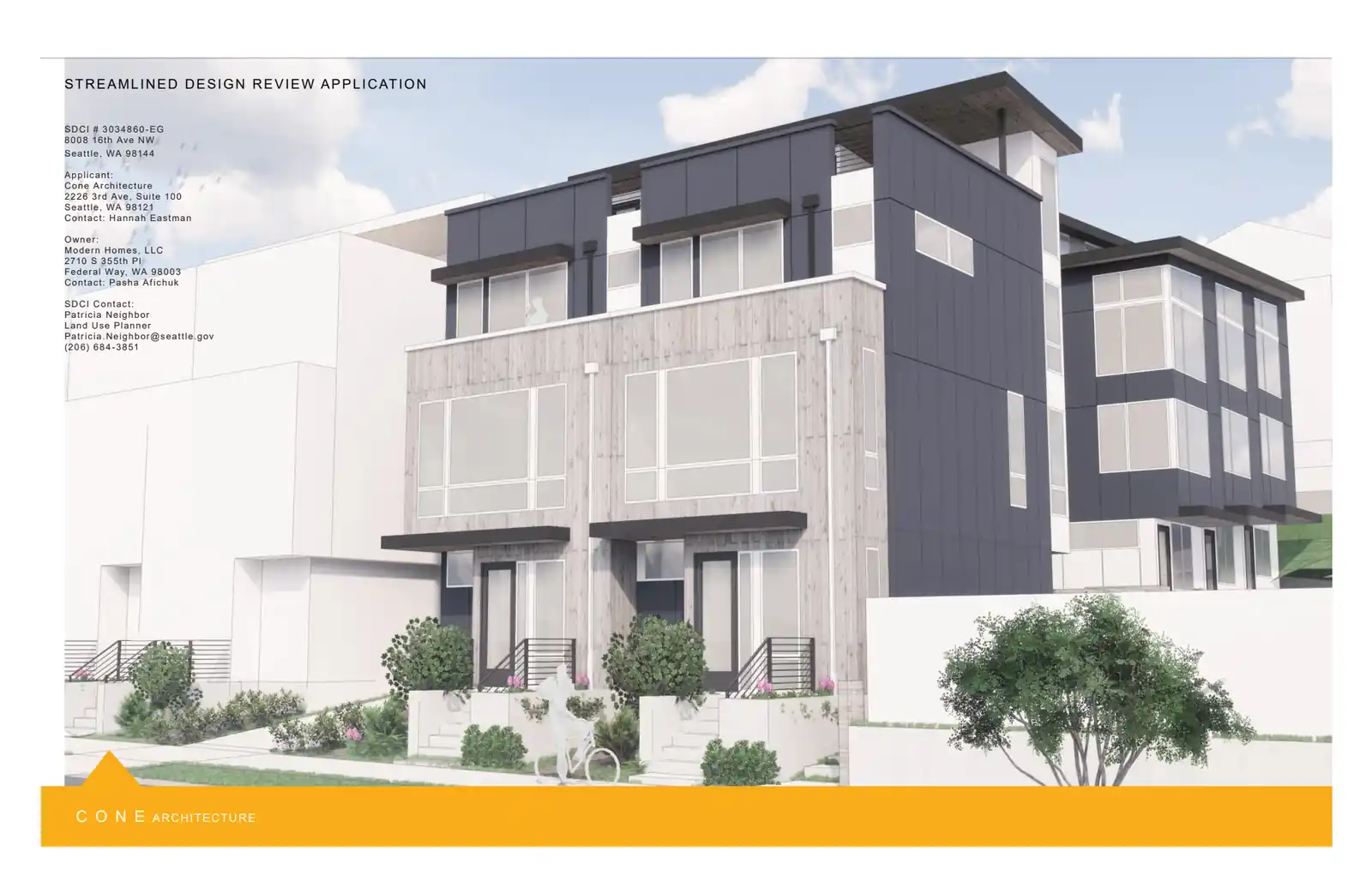 Design review proposal for 8008 16th Ave NW