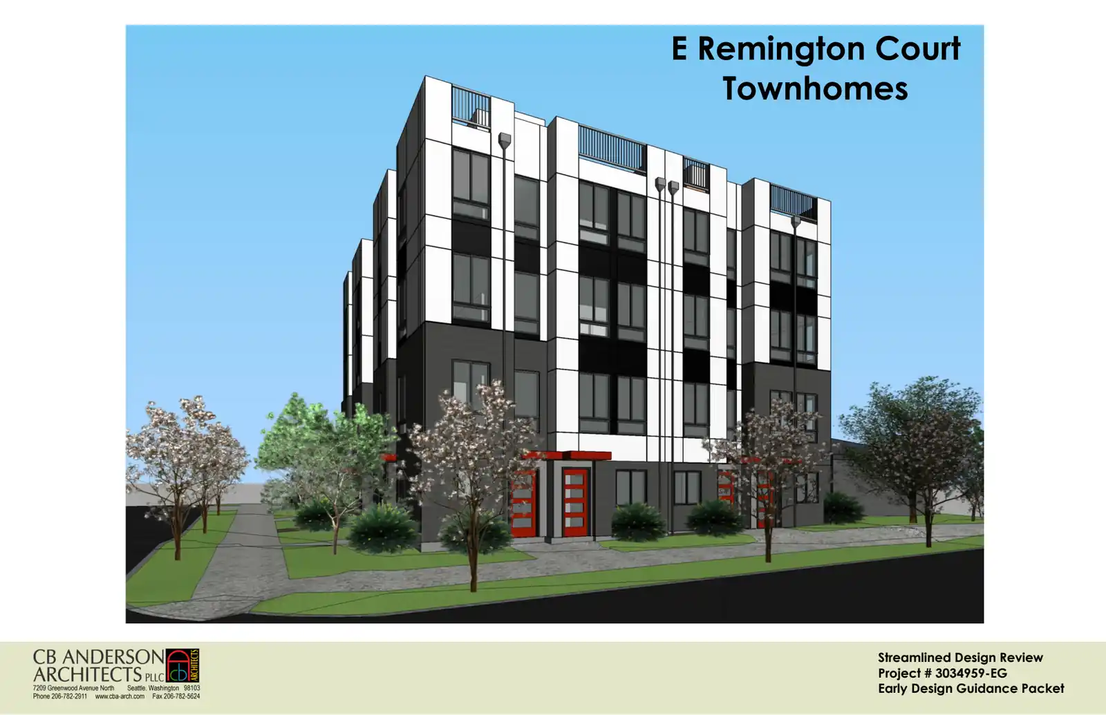 Design review proposal for 1300 E Remington Ct