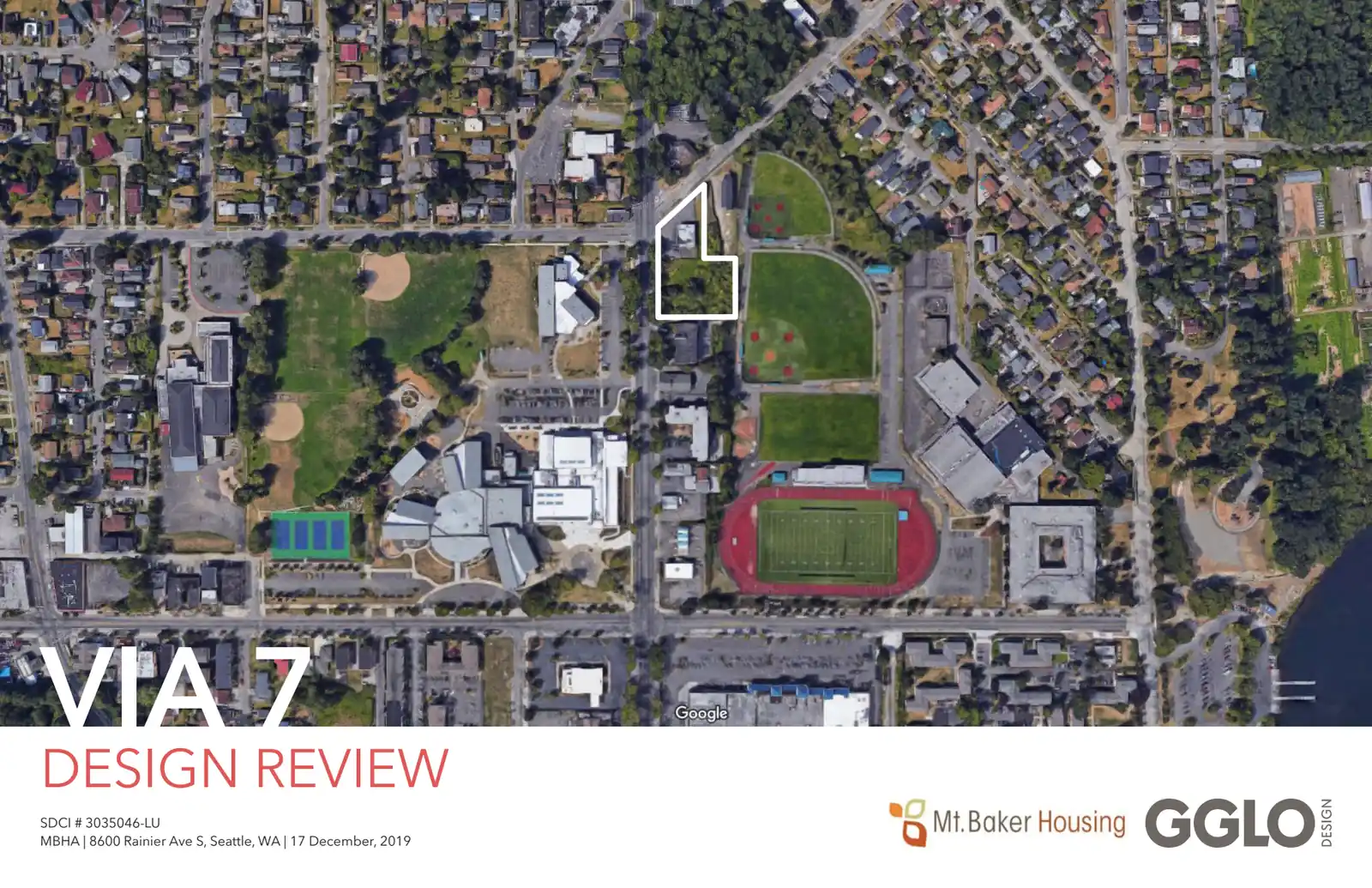 Design review proposal for 8600 Rainier Ave S