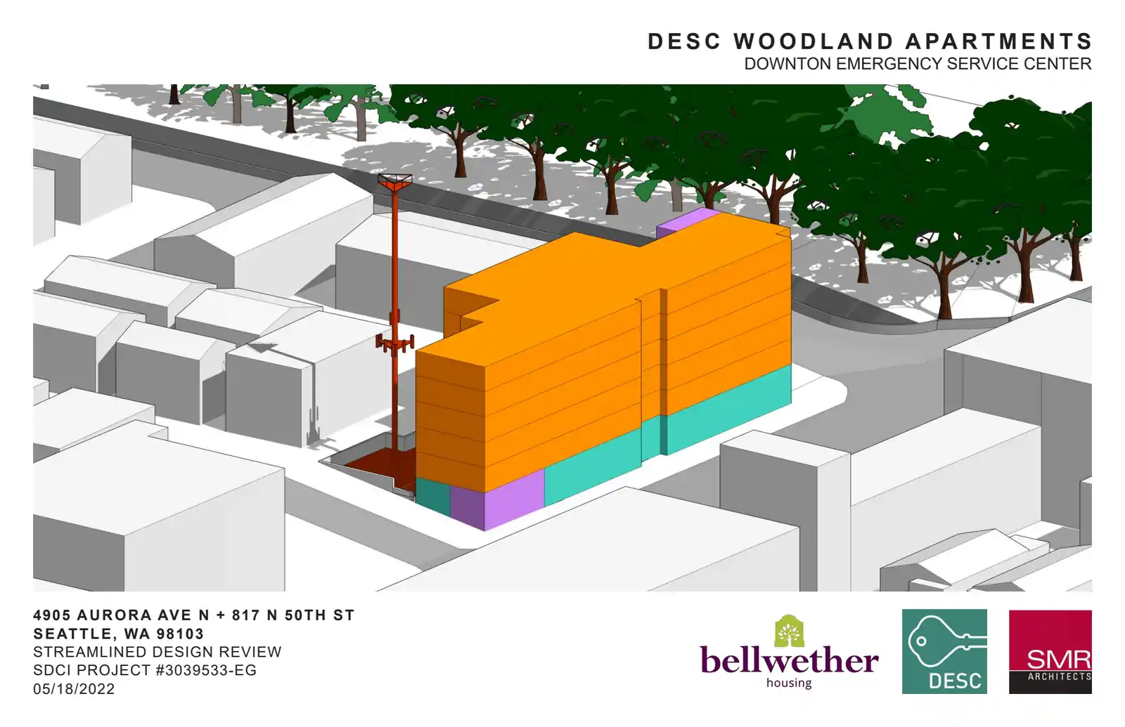 Design review proposal for 4905 Aurora Ave N
